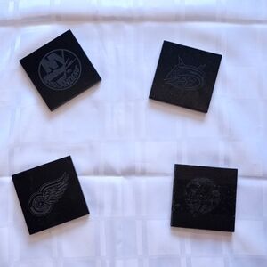 Granite NHL coasters